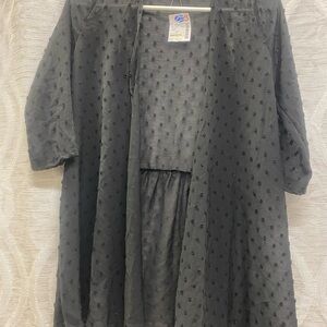 Chic Black Women's Blouse